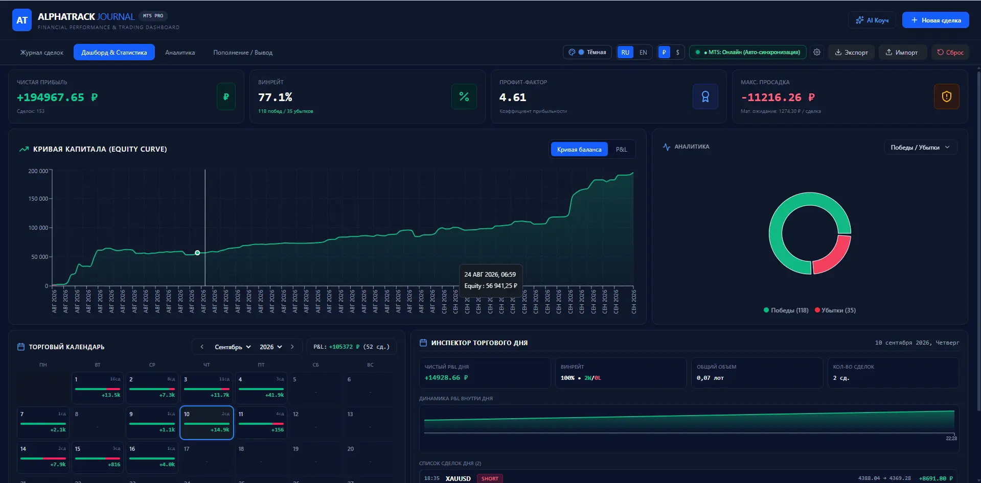 AlphaTrade Preview